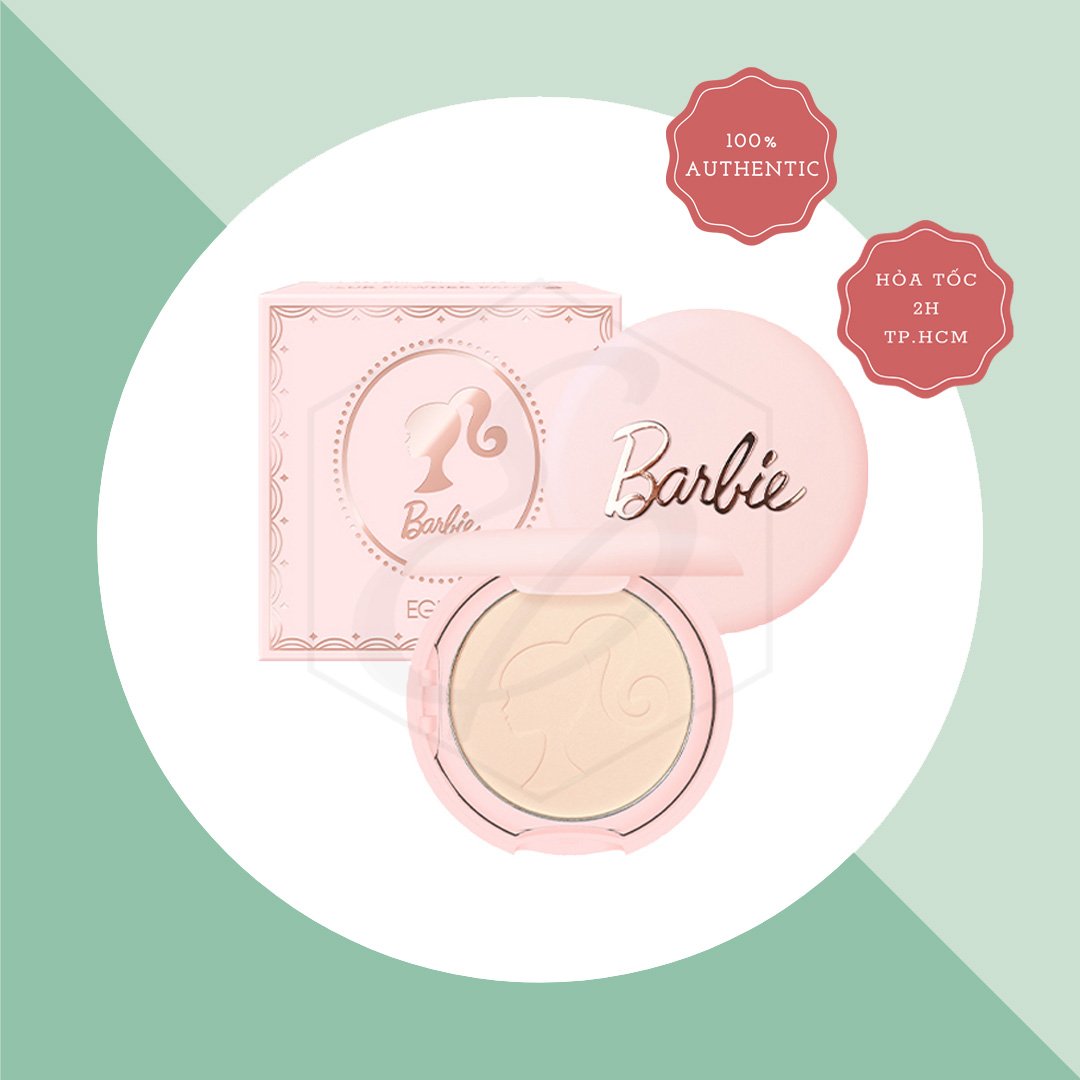 [Barbie Version] Phấn phủ Eglips Blur Powder Pact